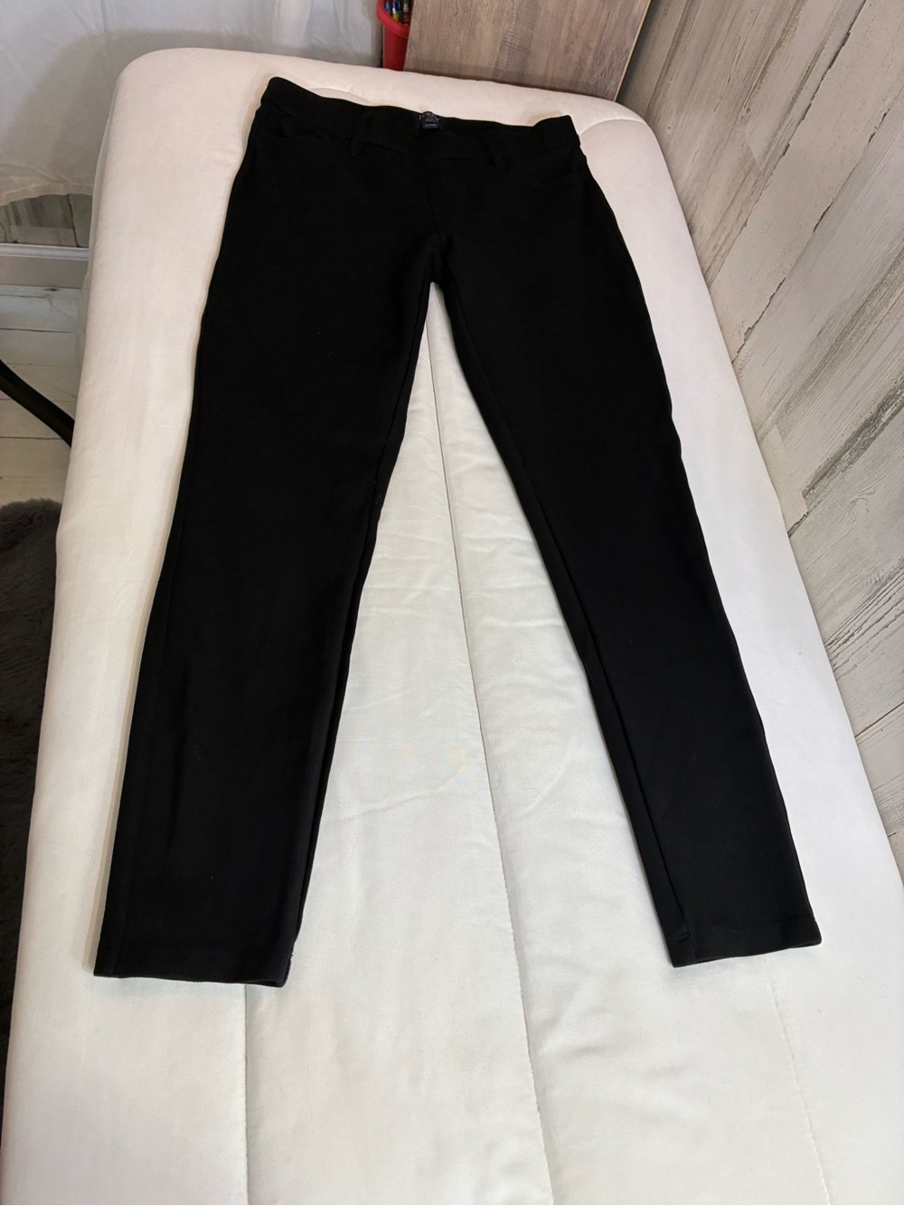 J. Crew Black Skinny Ponte Pants